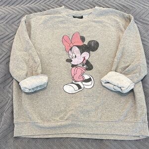 Topshop Minnie Mouse Sweat Shirt